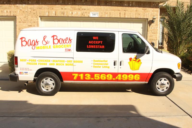 Bags and Boxes Mobile Grocery WE APPRECIATE OUR CUSTOMERS !!!!! SAVE
